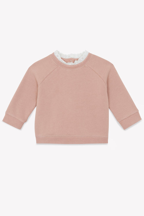 Sweat - Rose Bébé Coton