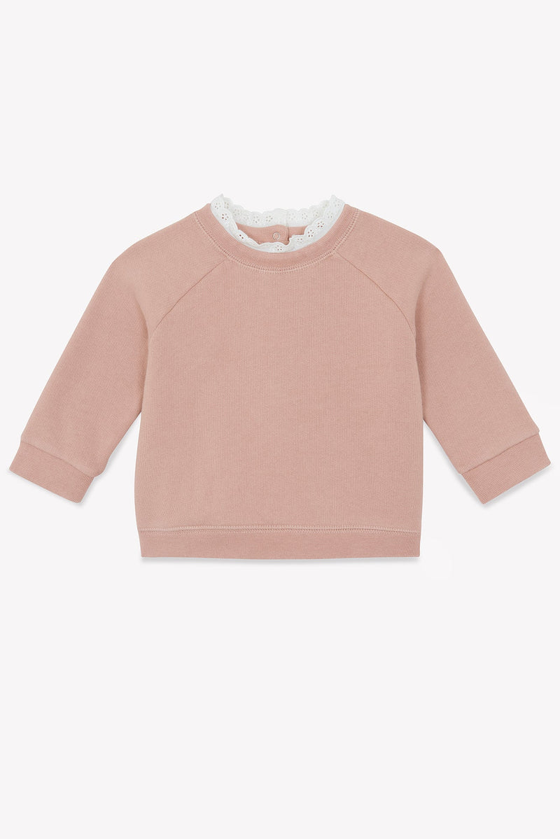 Sweat - Rose Bébé Coton