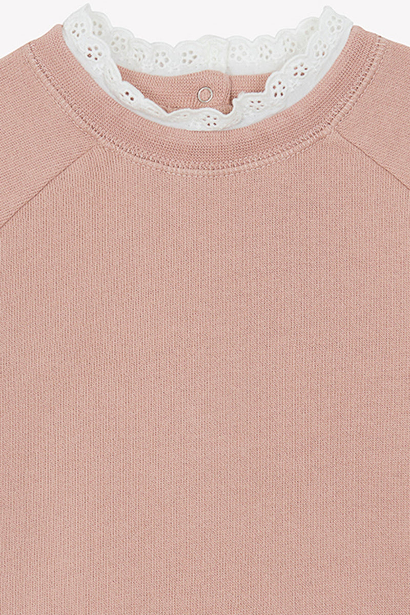 Sweat - Rose Bébé Coton
