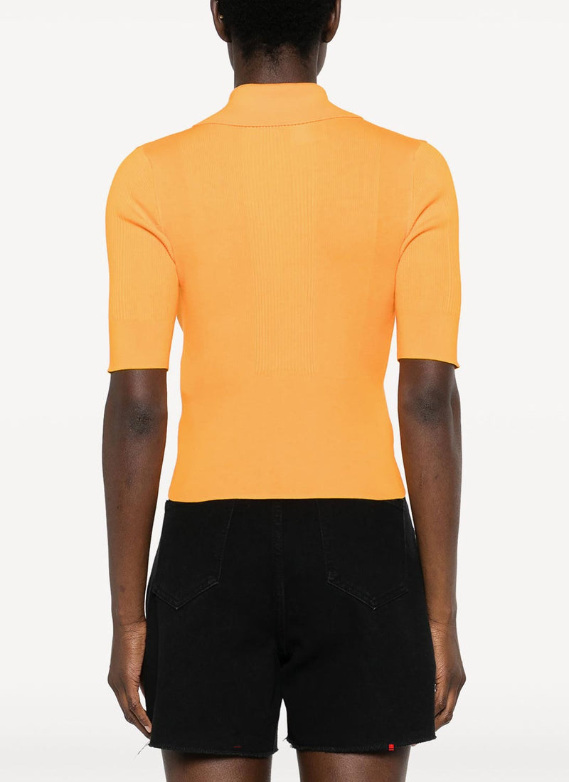 Patou - Polo - Orange - Femme