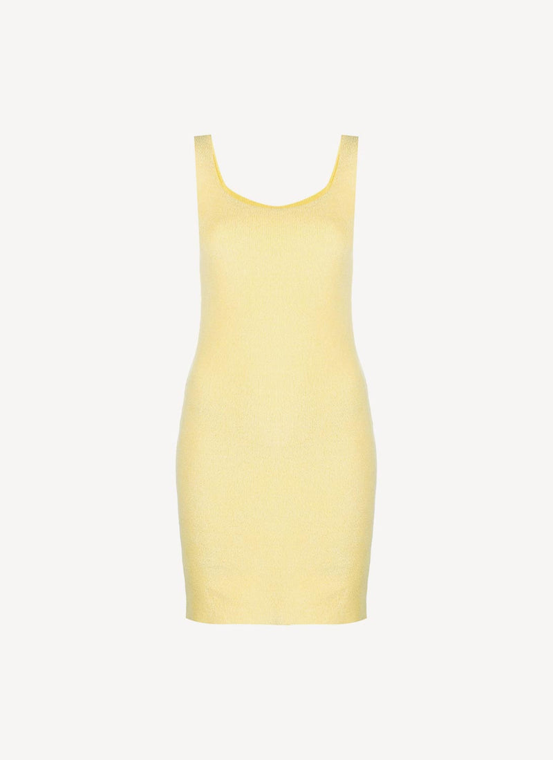 Patou - Robe - Light Yellow - Femme