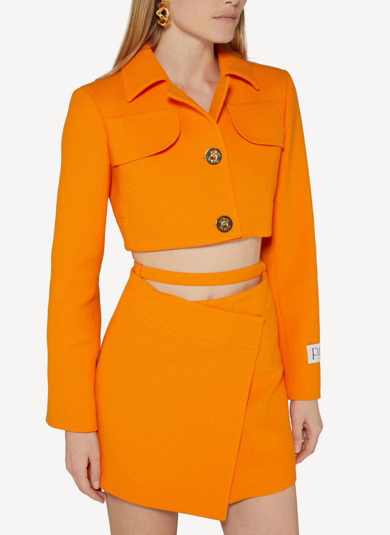 Patou - Veste - Orange - Femme