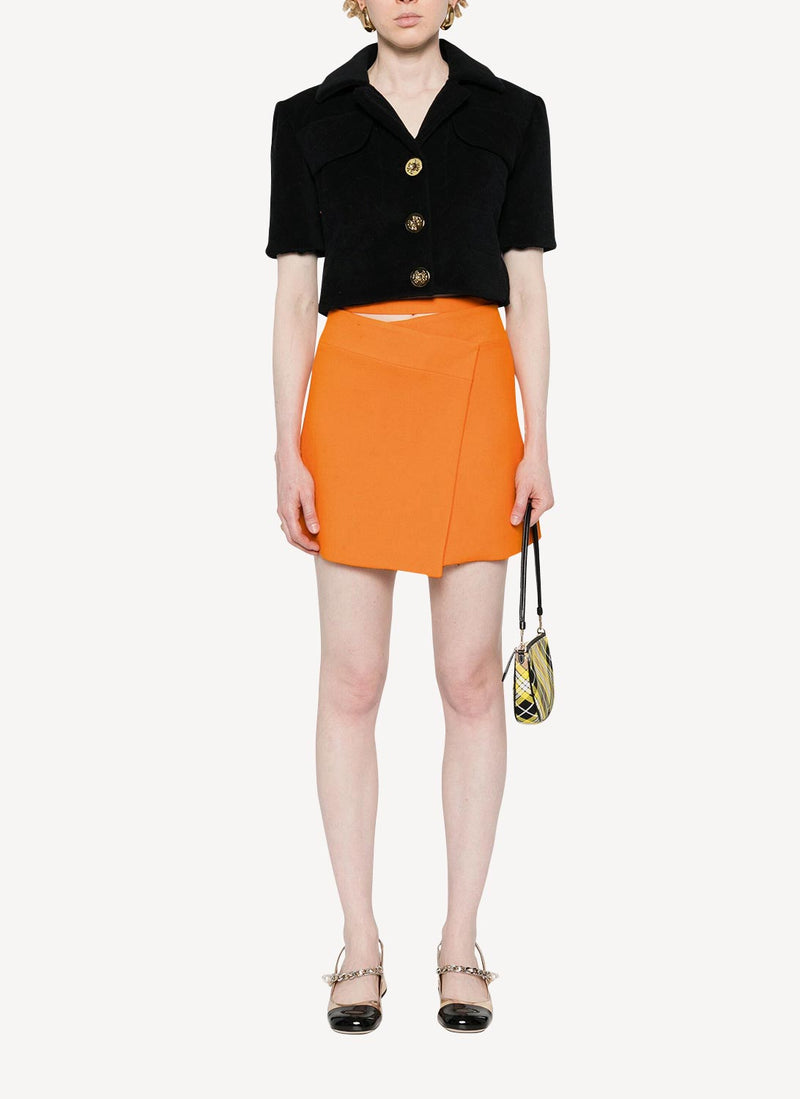 Patou - Jupe - Orange - Femme