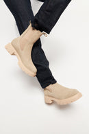 CITY - Patti-Cuir Suede Beige