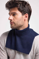 Paula Roll Neck - Navy - 100% Oeko-Tex Cashmere - Mixed