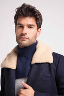 Col Roule Paula - Bleu Marine