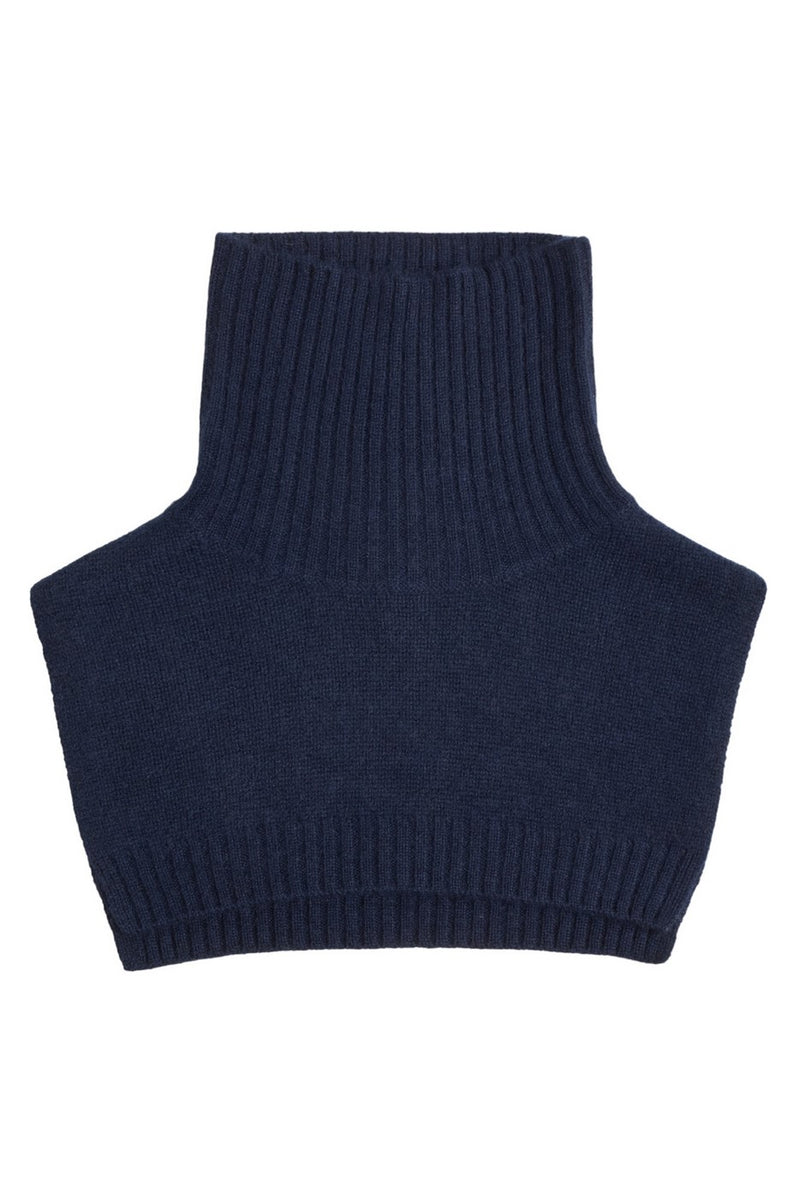 Paula Roll Neck - Navy - 100% Oeko-Tex Cashmere - Mixed