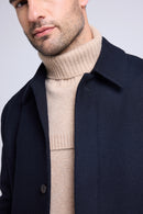 Col Roule Paula - Beige Crème