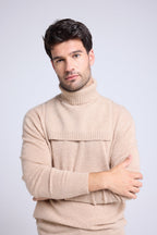 Cuello Vuelto Paula - Beige Crema