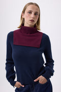 Rullekrave Paula - Vinrød - Unisex