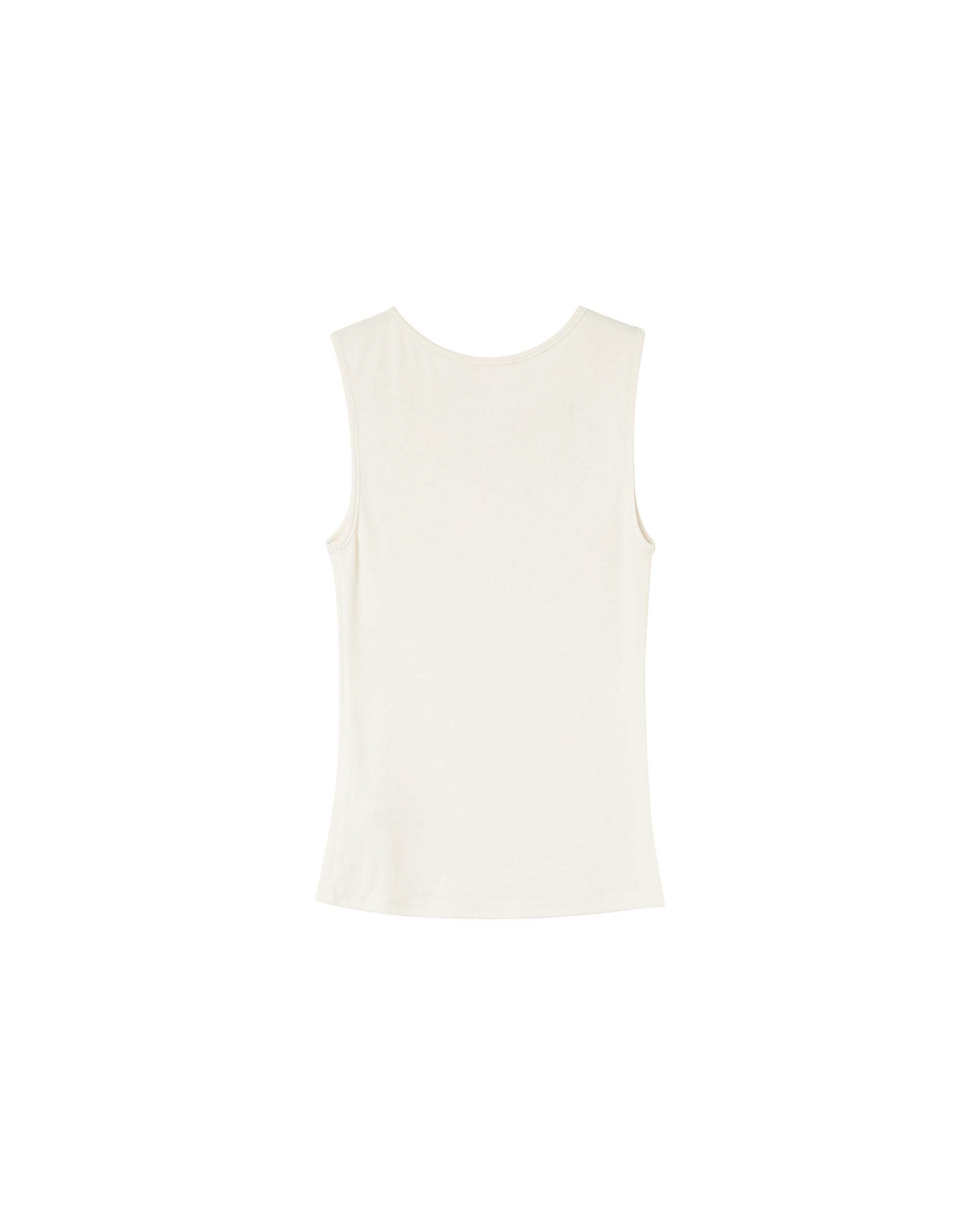 Camiseta de Tirantes Ajustada Cruda Paulin