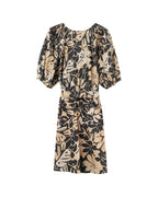 Pavane Short Dress - Beige