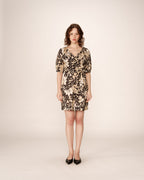 Pavane Short Dress - Beige