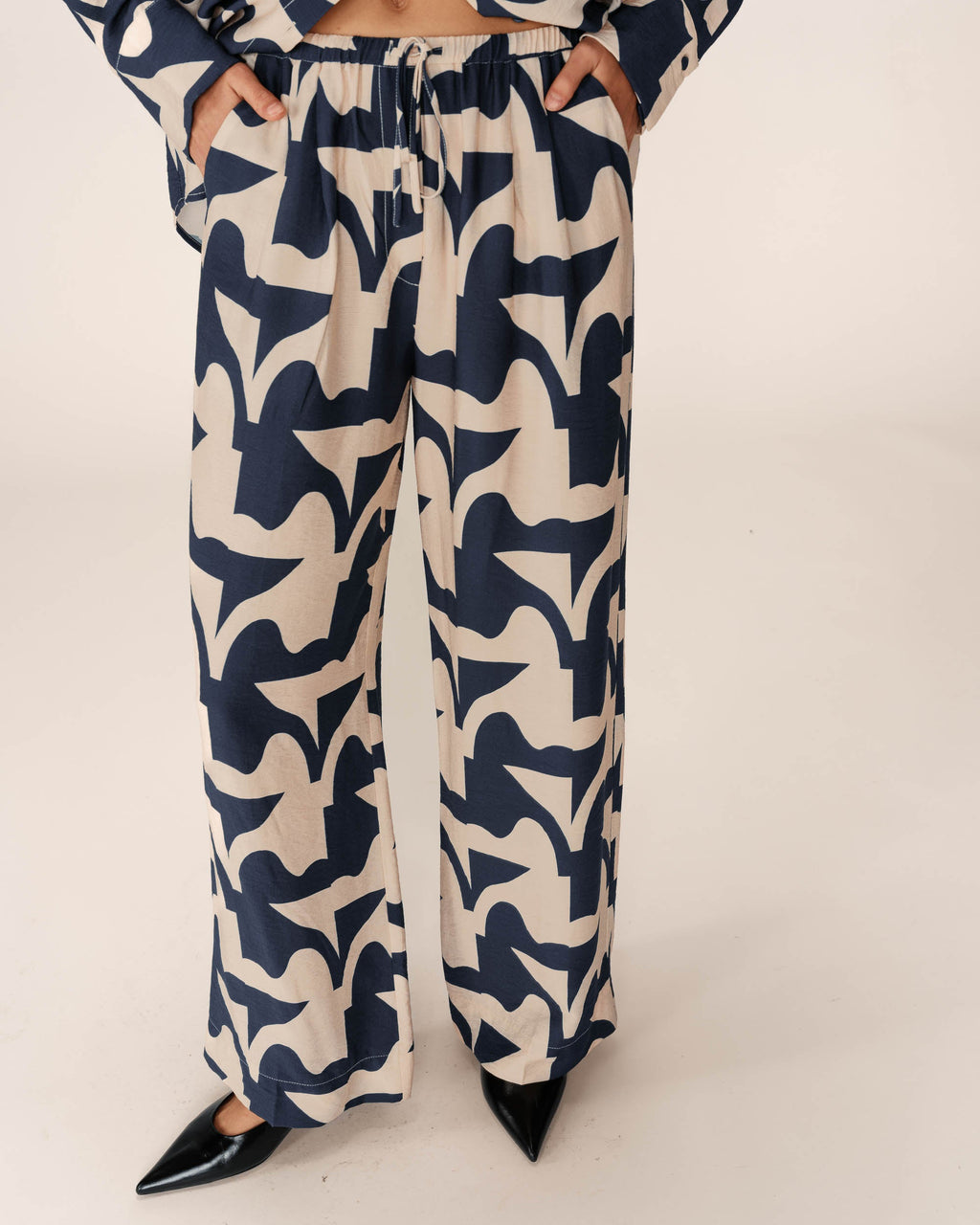 Pavot Trousers - Navy