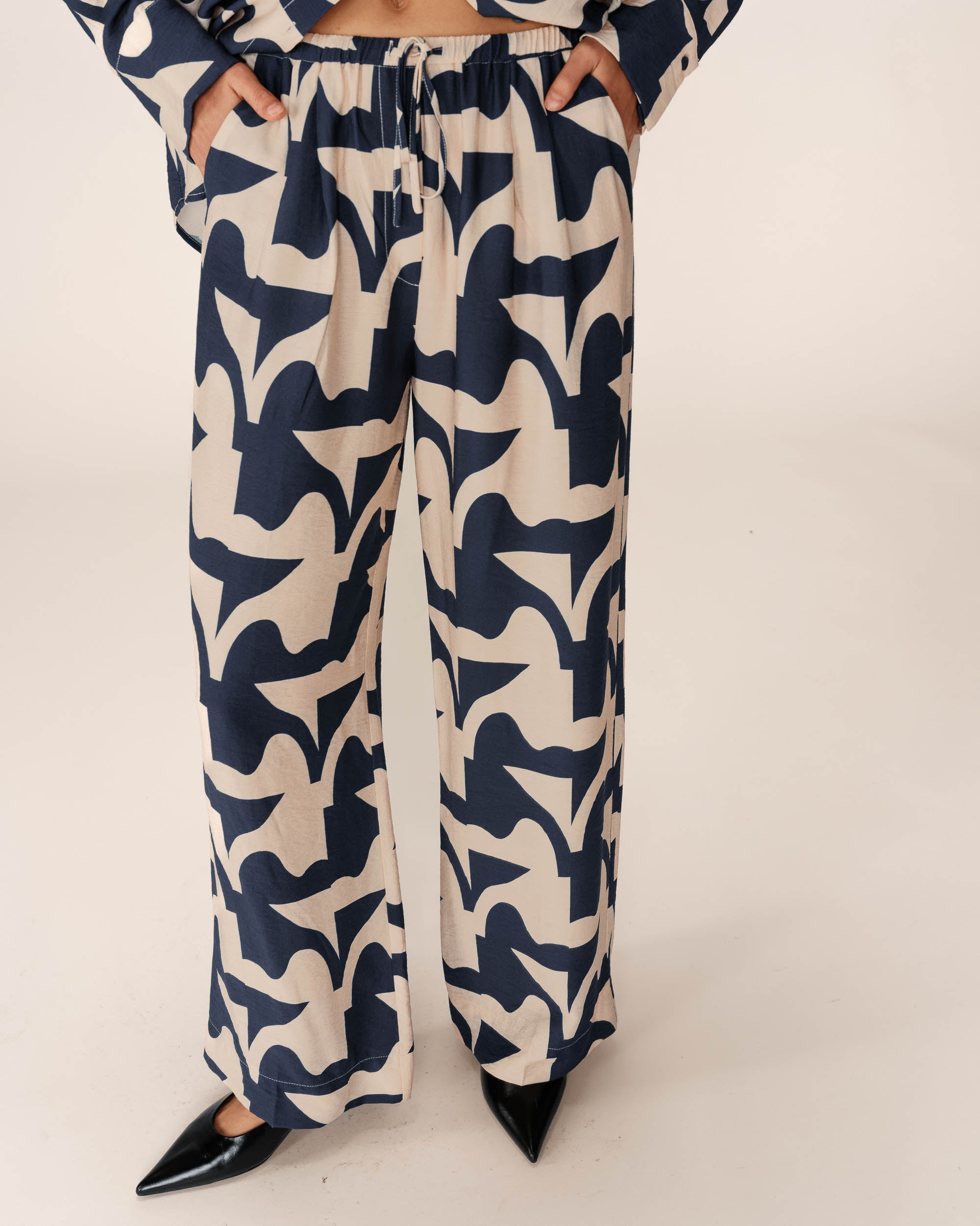 Pavot Trousers - Navy