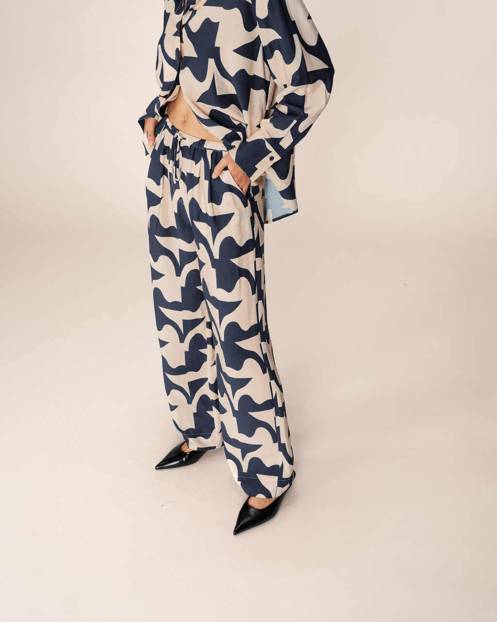 Pavot Trousers - Navy