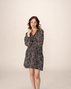Pazur Short Dress - Navy