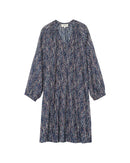 Short Navy Printed Dress Pazur