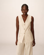 Gilet Paz - Beige