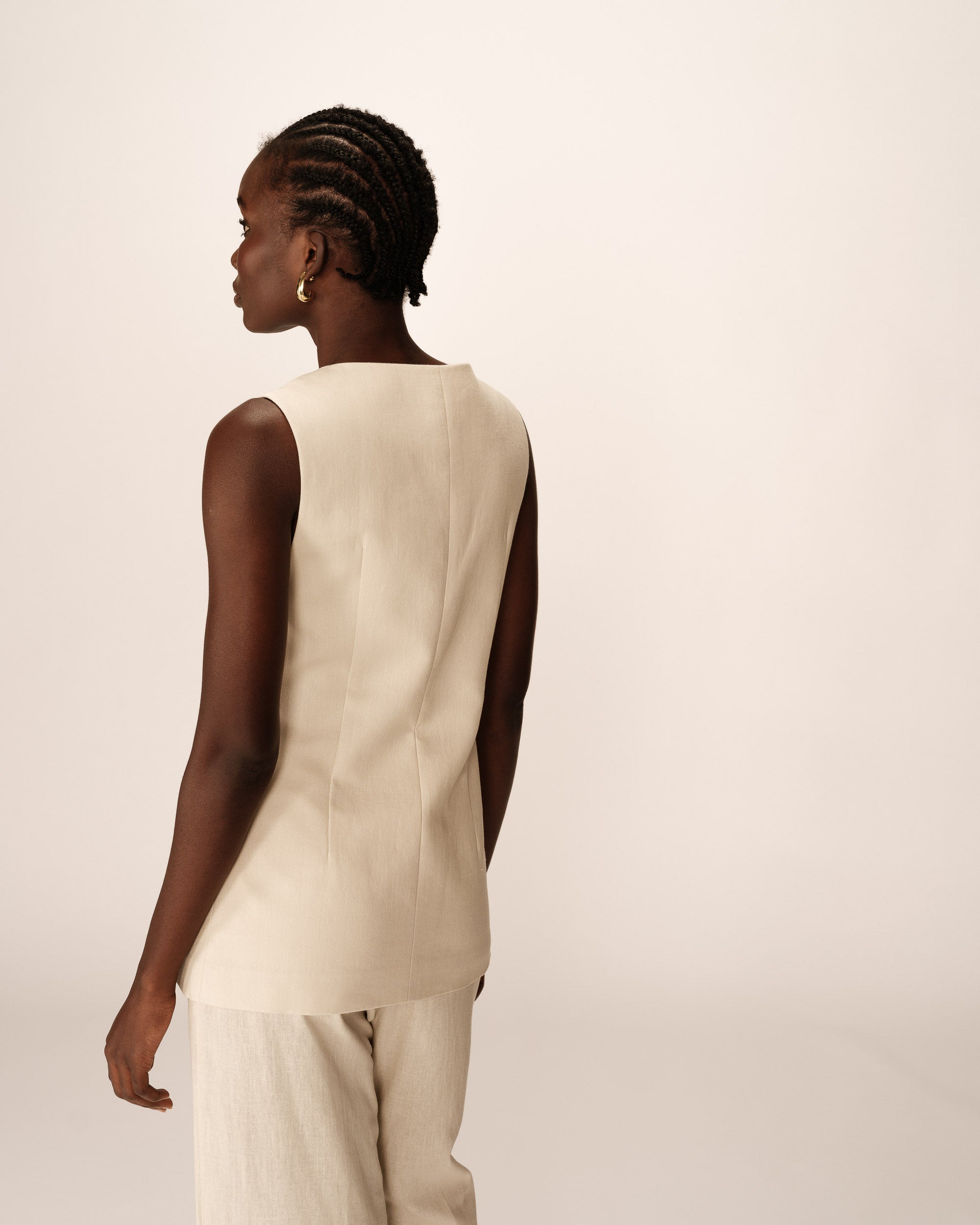 Gilet Paz - Beige