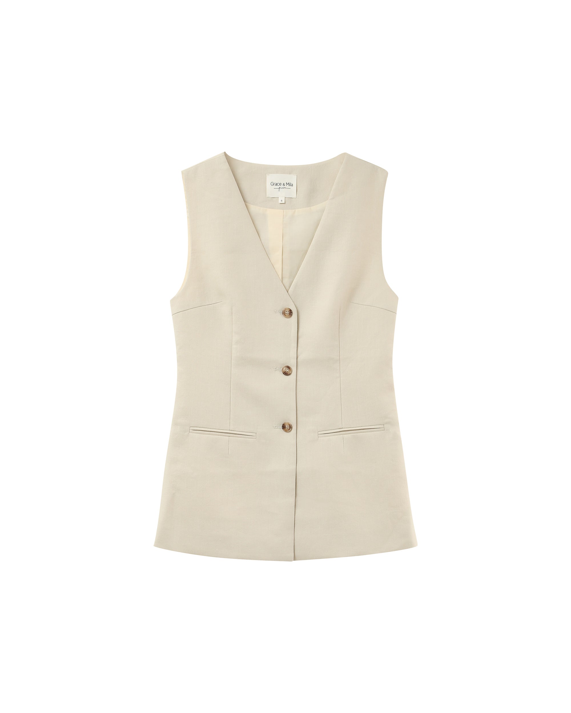 Gilet Paz - Beige