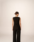 Paz Waistcoat - Black