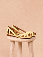 Sandales Plates Hortensia - Jaune Clair - Femme