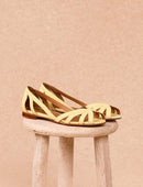 Hortensia Flat Sandals - Light Yellow - Women