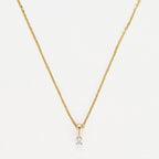 Colgante "Mi DPm" D0.05Ct/1 - Oro amarillo 750/1000