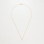 Colgante "Mi DPm" D0.05Ct/1 - Oro amarillo 750/1000