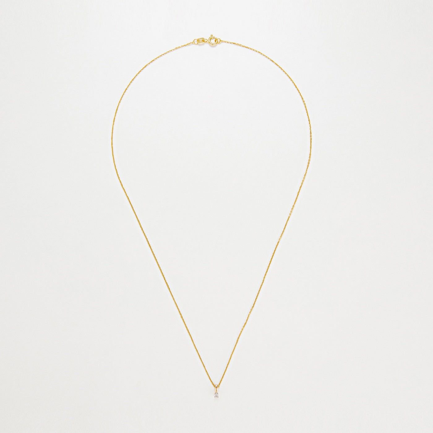 Colgante "Mi DPm" D0.05Ct/1 - Oro amarillo 750/1000
