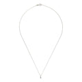 Pendentif "Brillantine" Diamant :0,01Ct/1 - Or Blanc 750/1000