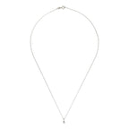 Pendentif "Brillantine" Diamant :0,01Ct/1 - Or Blanc 750/1000