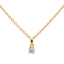 Pendentif "Brillantine" Diamant :0,01Ct/1 - Or Jaune 750/1000