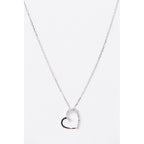 "Precious Heart" Diamond Pendant: 0.05/18 - 375/1000 White Gold