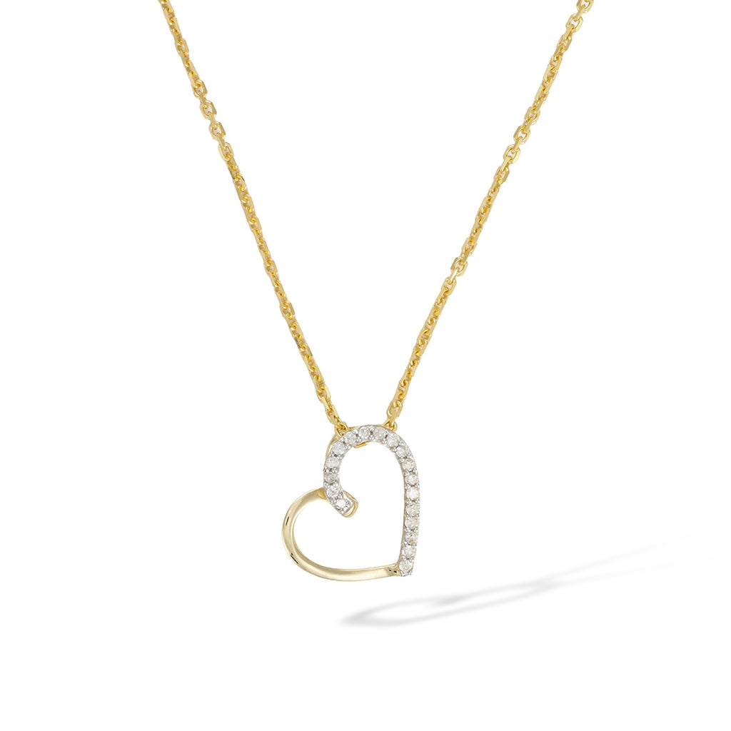 Pendentif "Coeur Précieux" Diamants : 0,05/18