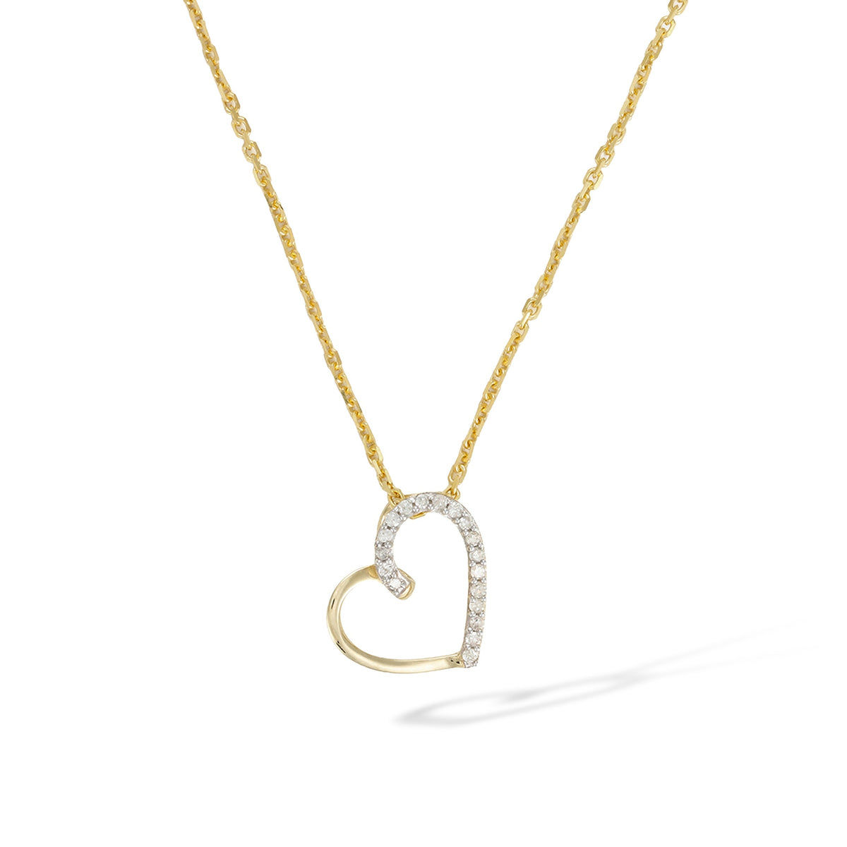 Pendentif "Coeur Précieux" Diamants : 0,05/18