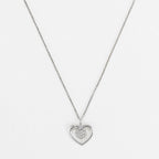 "Tender Heart" Pendant - 375/1000 White Gold