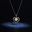 Pendentif "Coeur Tendresse" - Or Jaune 375/1000