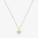 Pendentif "Coeur Tendresse" - Or Jaune 375/1000