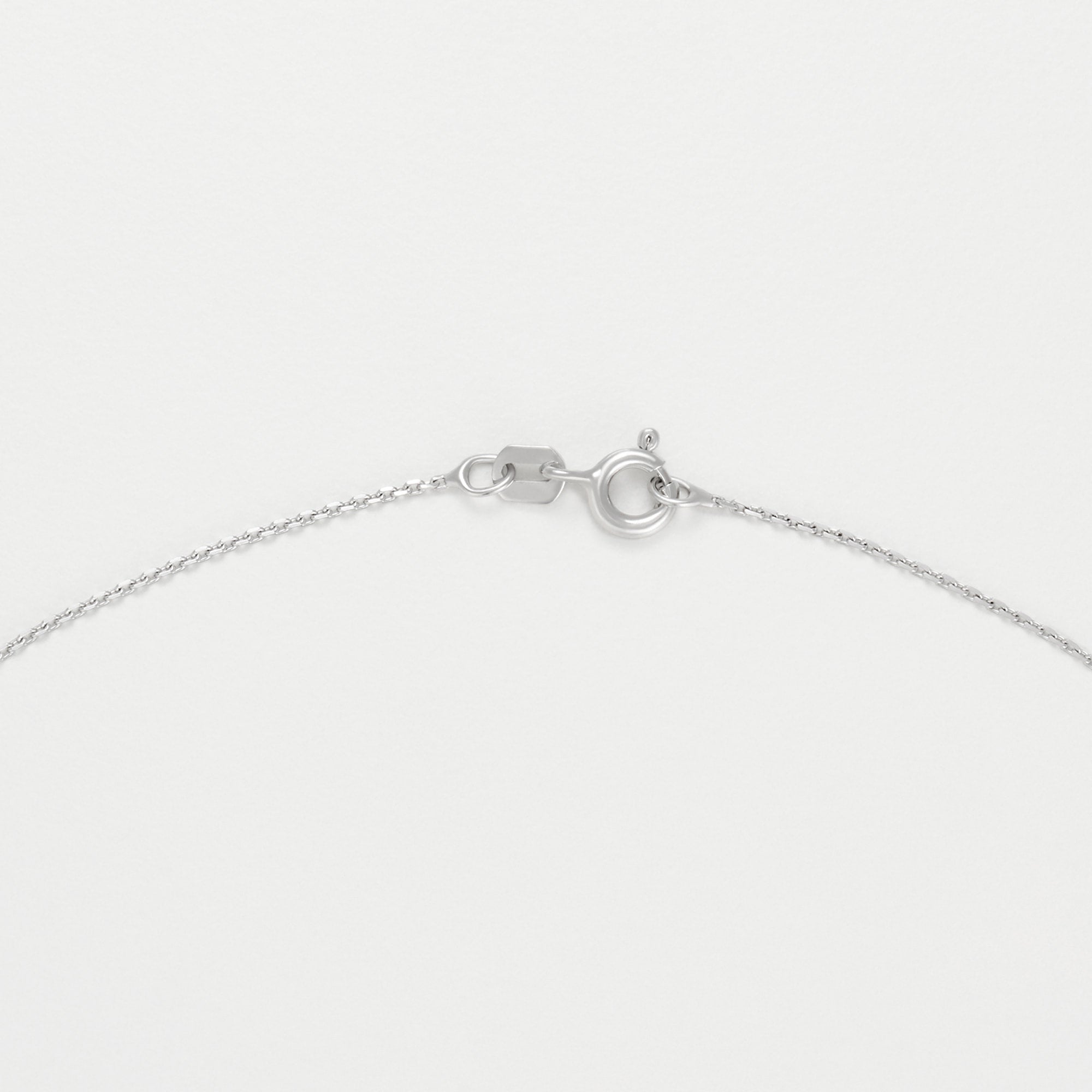 Pendentif "Loyala" Diamants 0,12Ct/16 - Or Blanc