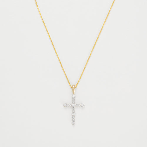 Pendentif "Loyala" Diamants 0,12Ct/16 - Or Jaune