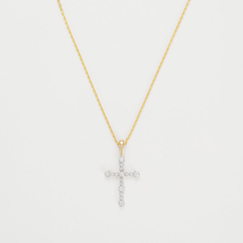 Pendentif "Loyala" Diamants 0,12Ct/16 - Or Jaune