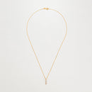 Pendant "Mini Trilogy" D0,02Ct/3 - Yellow Gold 375/1000