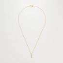 Pendentif "Mini Trilogy" Diamant 0,02Ct/3 - Or Jaune 375/1000