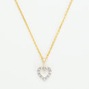 Colgante "Mini Corazón" D:0.04Ct/12