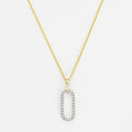 "Miysis" Pendant D0.10/25 - Yellow Gold