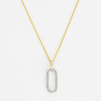 "Miysis" Pendant D0.10/25 - Yellow Gold