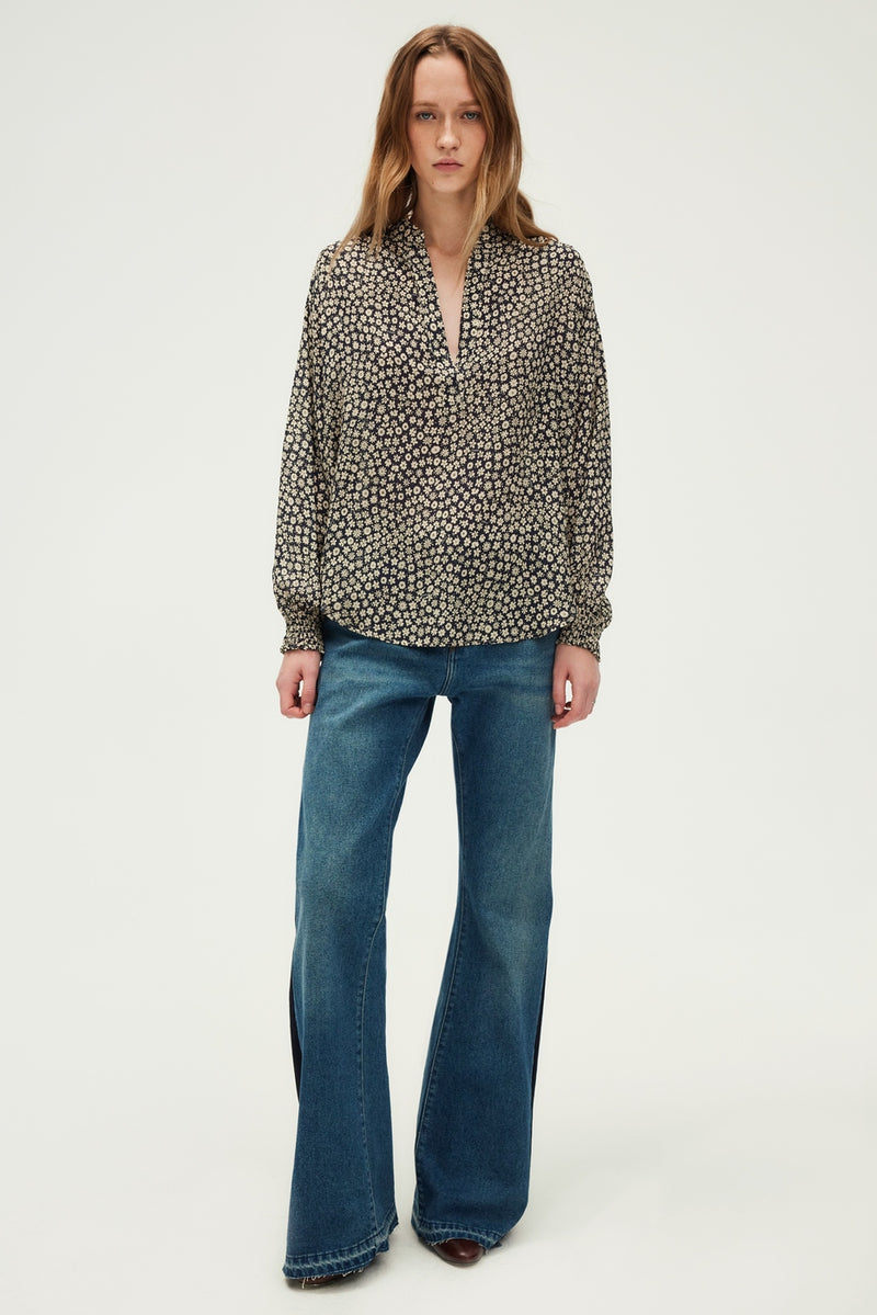 Blouse Uvelia - Marine