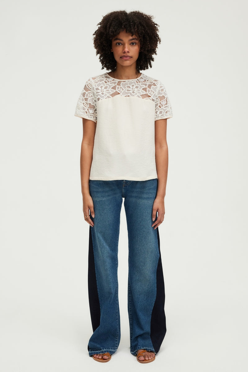 Top Ubarine - Beige Rosé